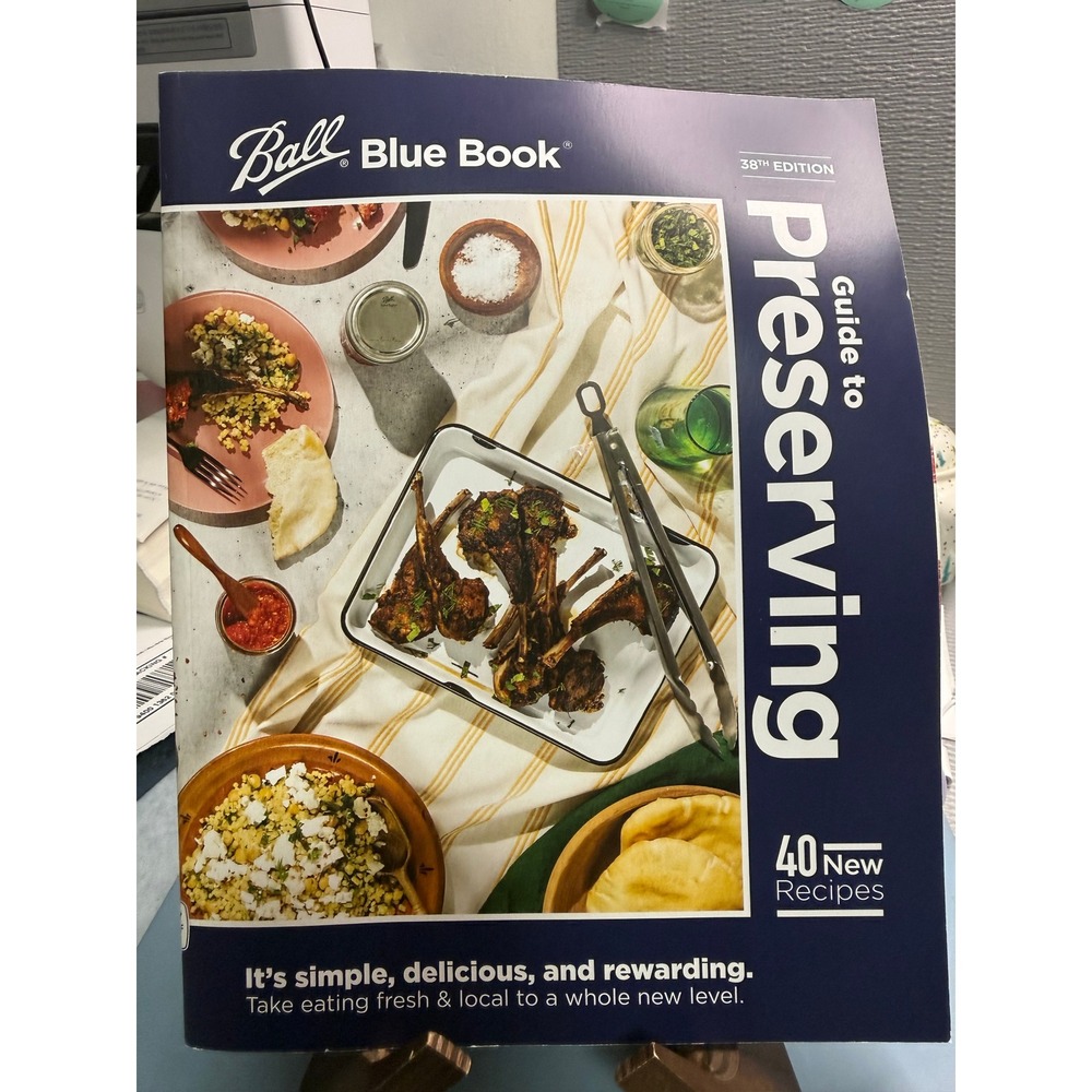 Ball Blue Book Guide to Preserving 38th Edition Cookbook 500 Recipes Paperback